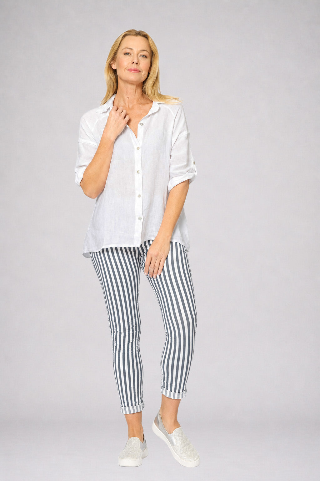 La Strada Linen Shirt LSS26-315