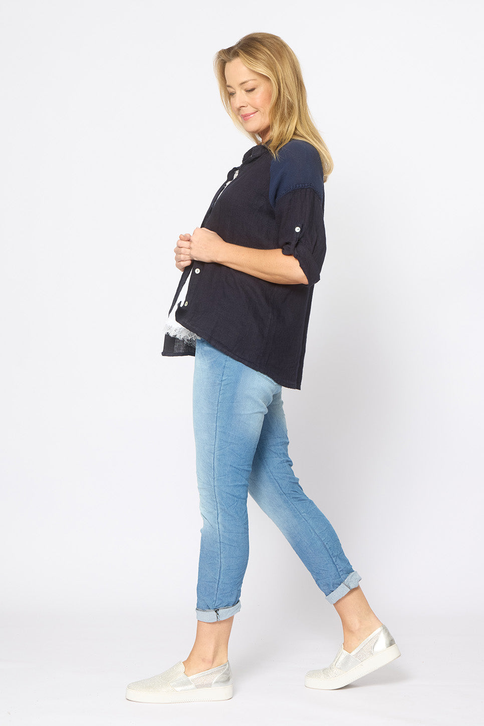La Strada Linen Shirt LSS26-315