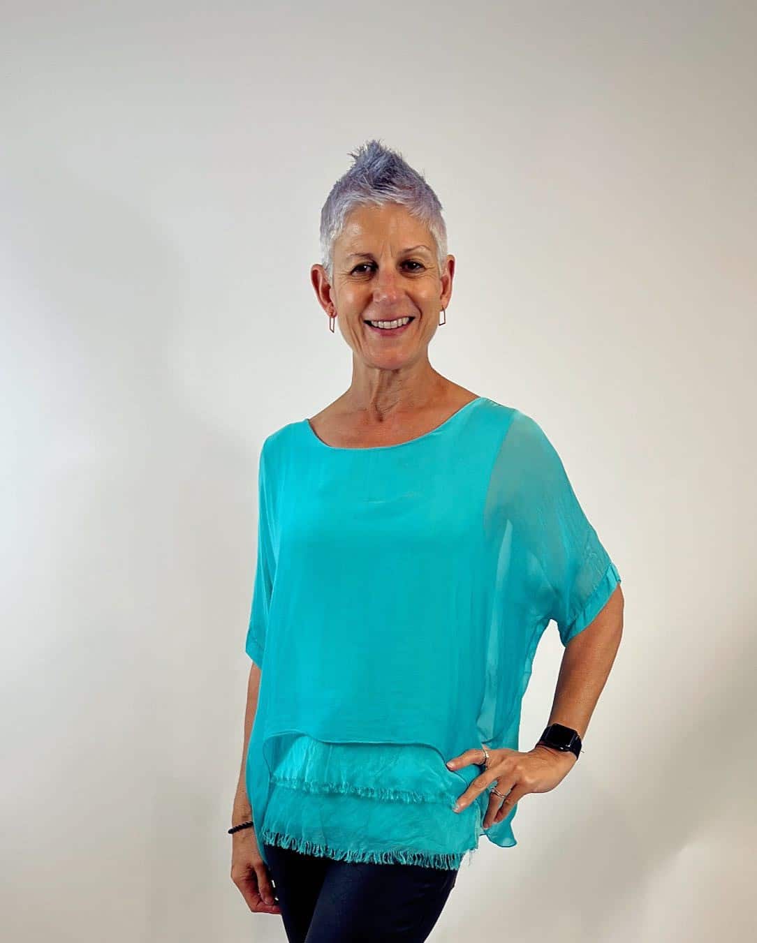 La Strada Silk Blended 3 Layer Top LST21-251