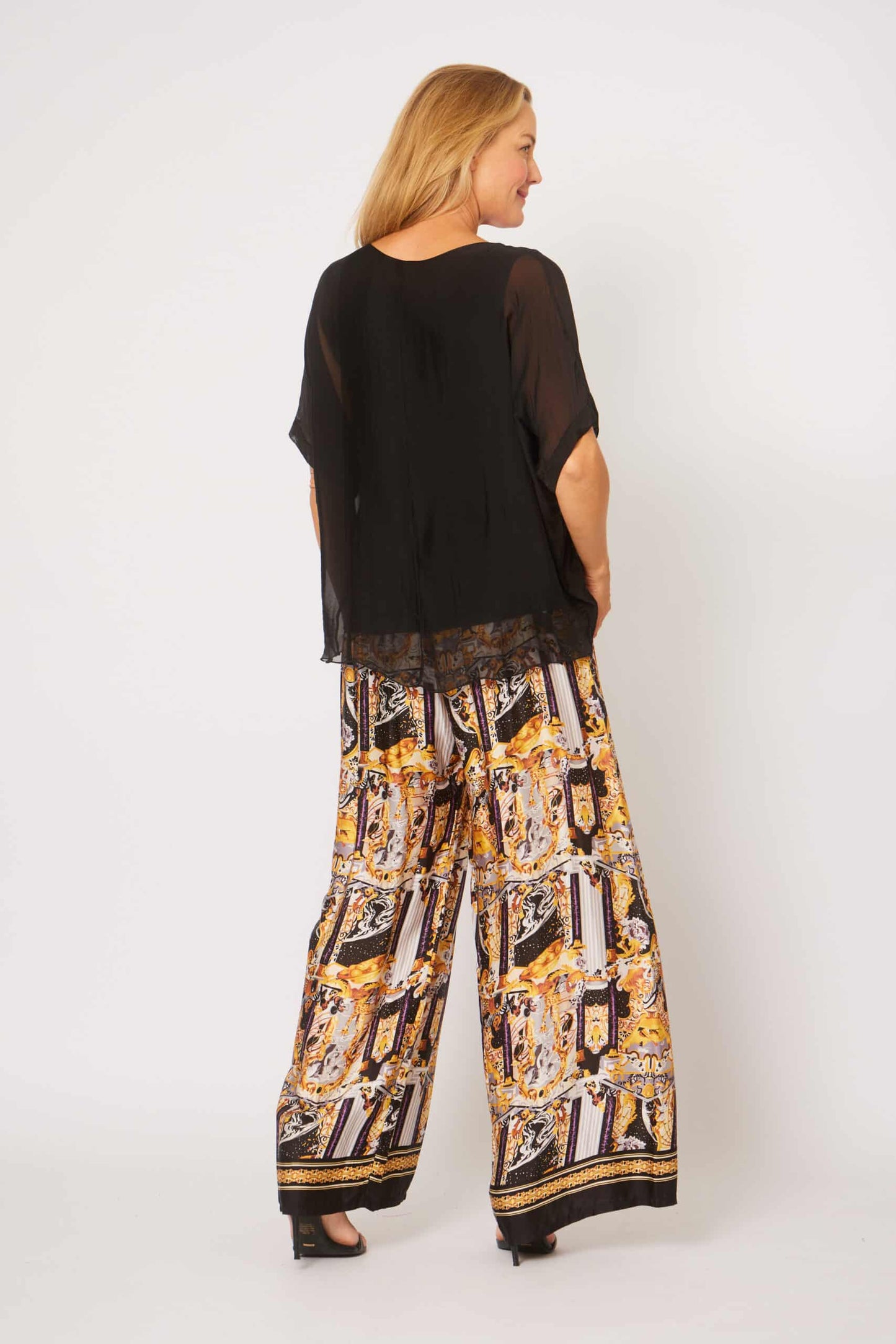 La Strada Silk Blended 3 Layer Top LST21-251