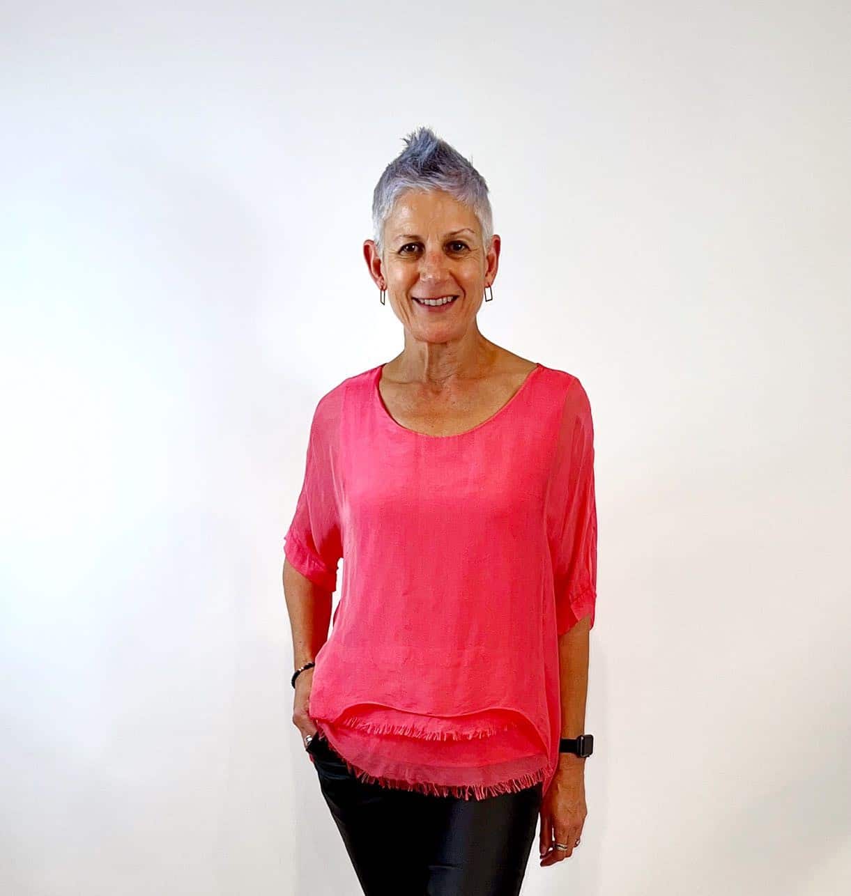 La Strada Silk Blended 3 Layer Top LST21-251