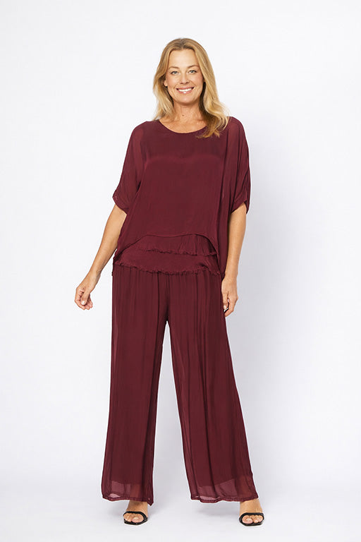 La Strada Silk Blended 3 Layer Top LST21-251