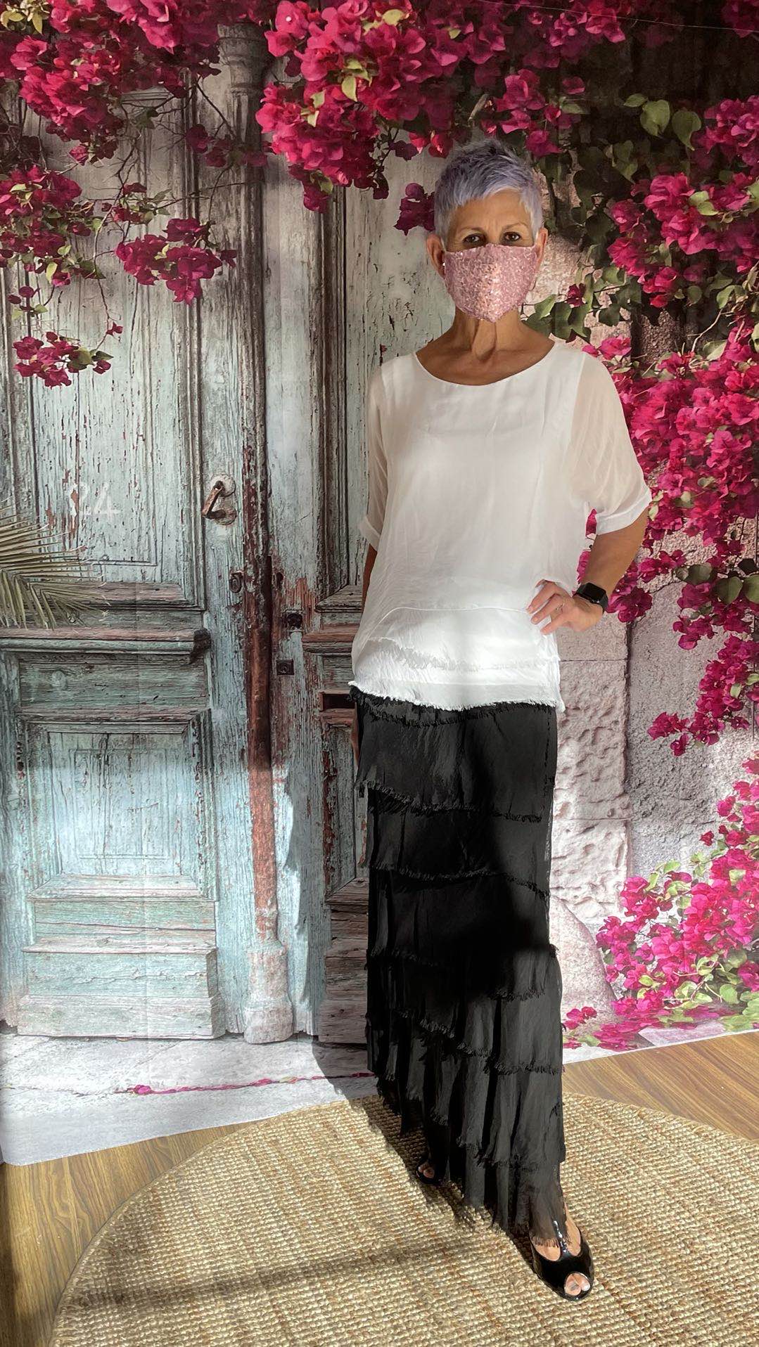 La Strada Silk Blended 3 Layer Top LST21-251