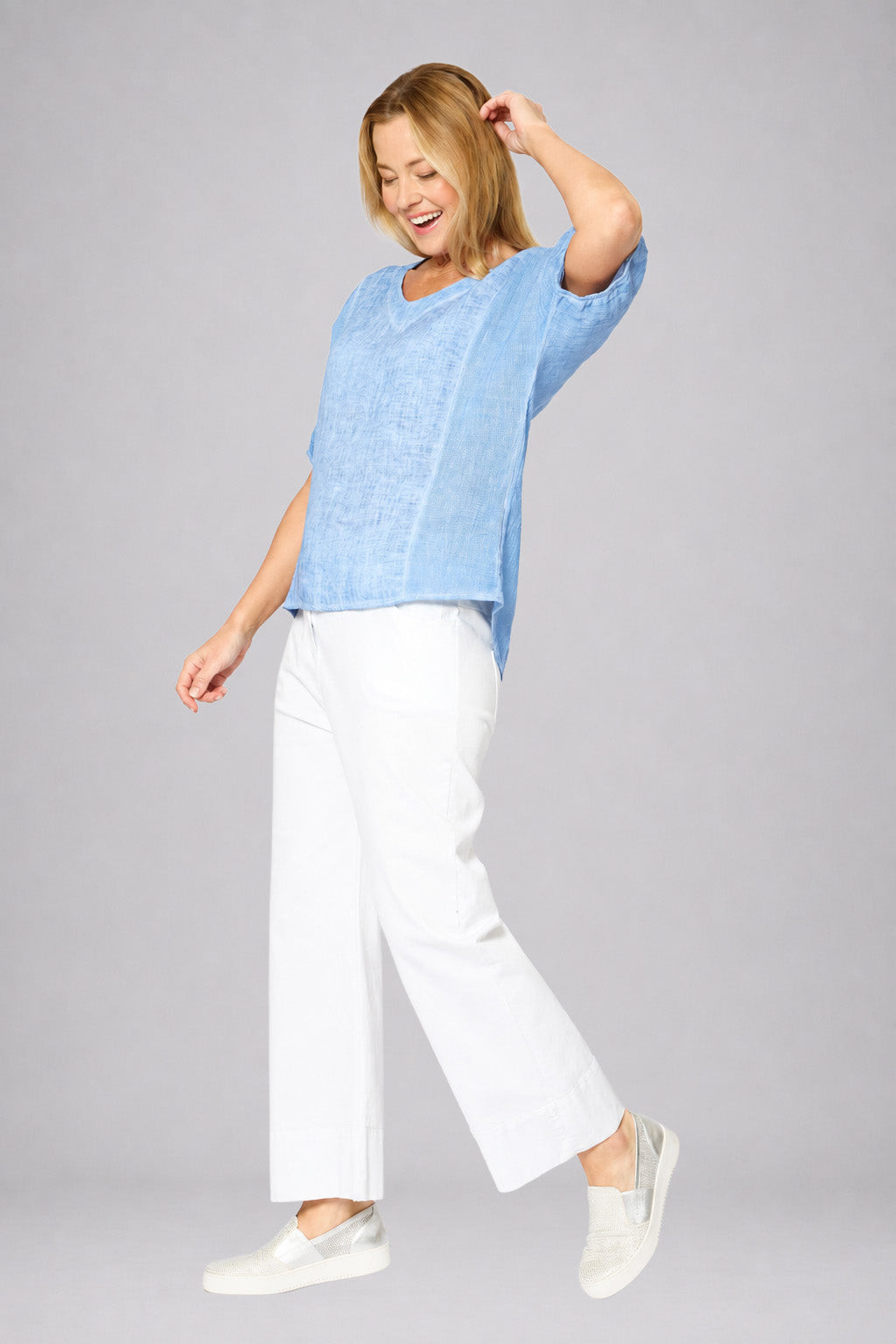 La Strada Linen Top LST26-130S