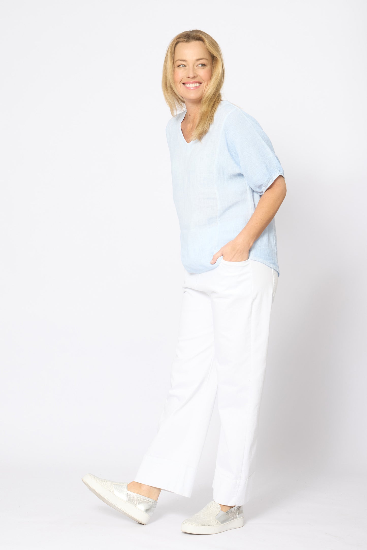 La Strada Linen Top LST26-130S