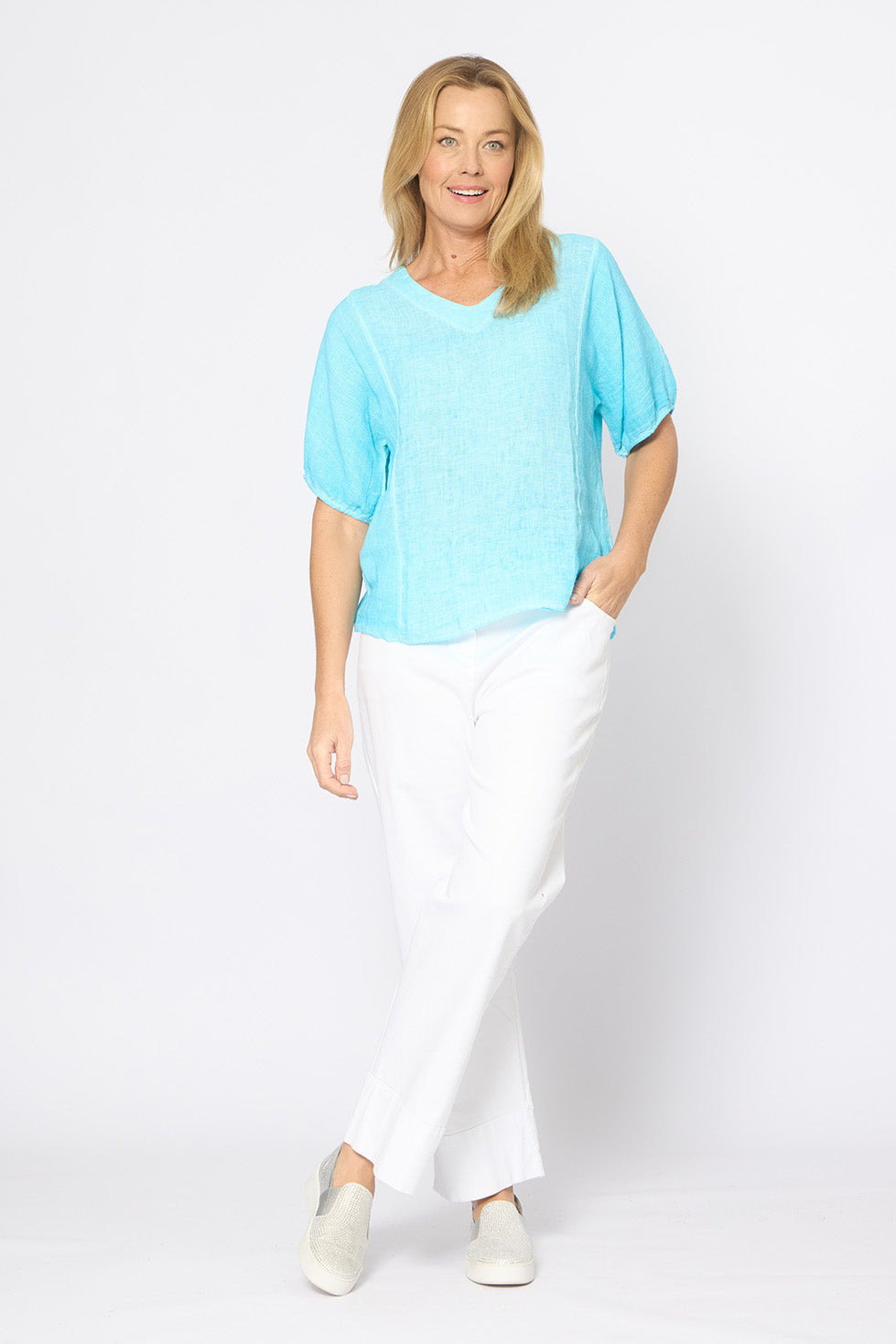La Strada Linen Top LST26-130S