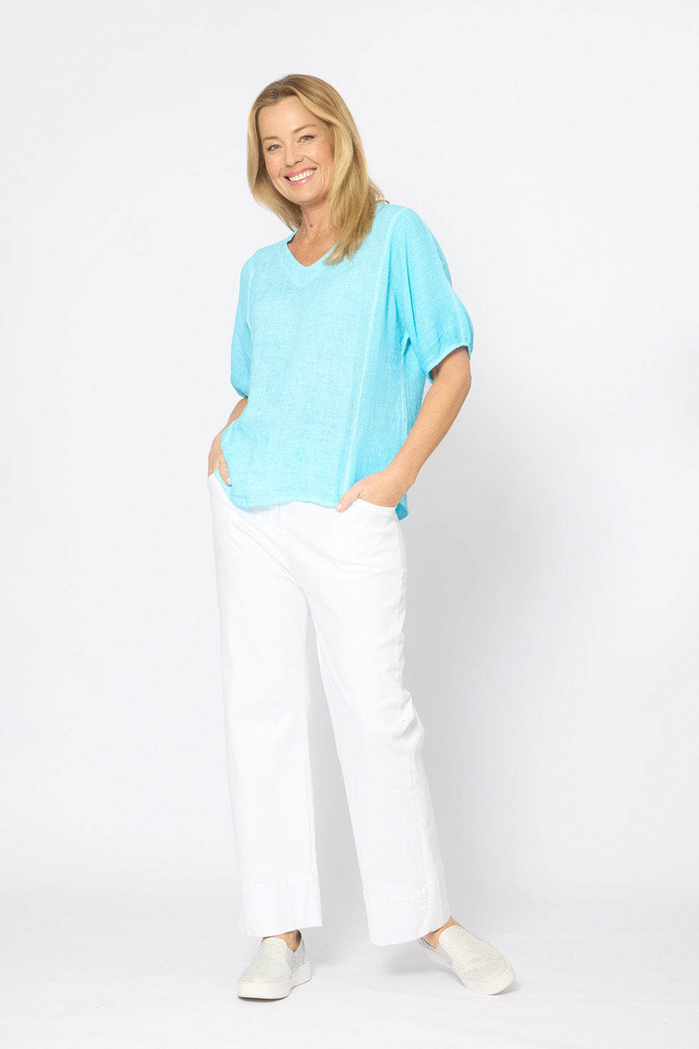 La Strada Linen Top LST26-130S