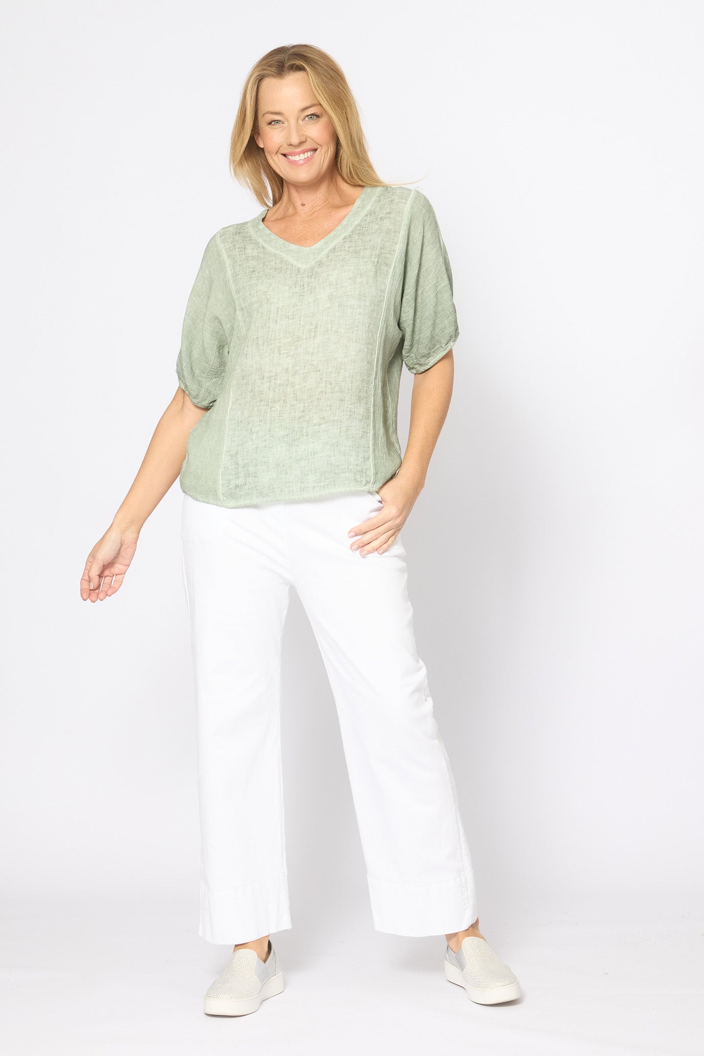 La Strada Linen Top LST26-130S