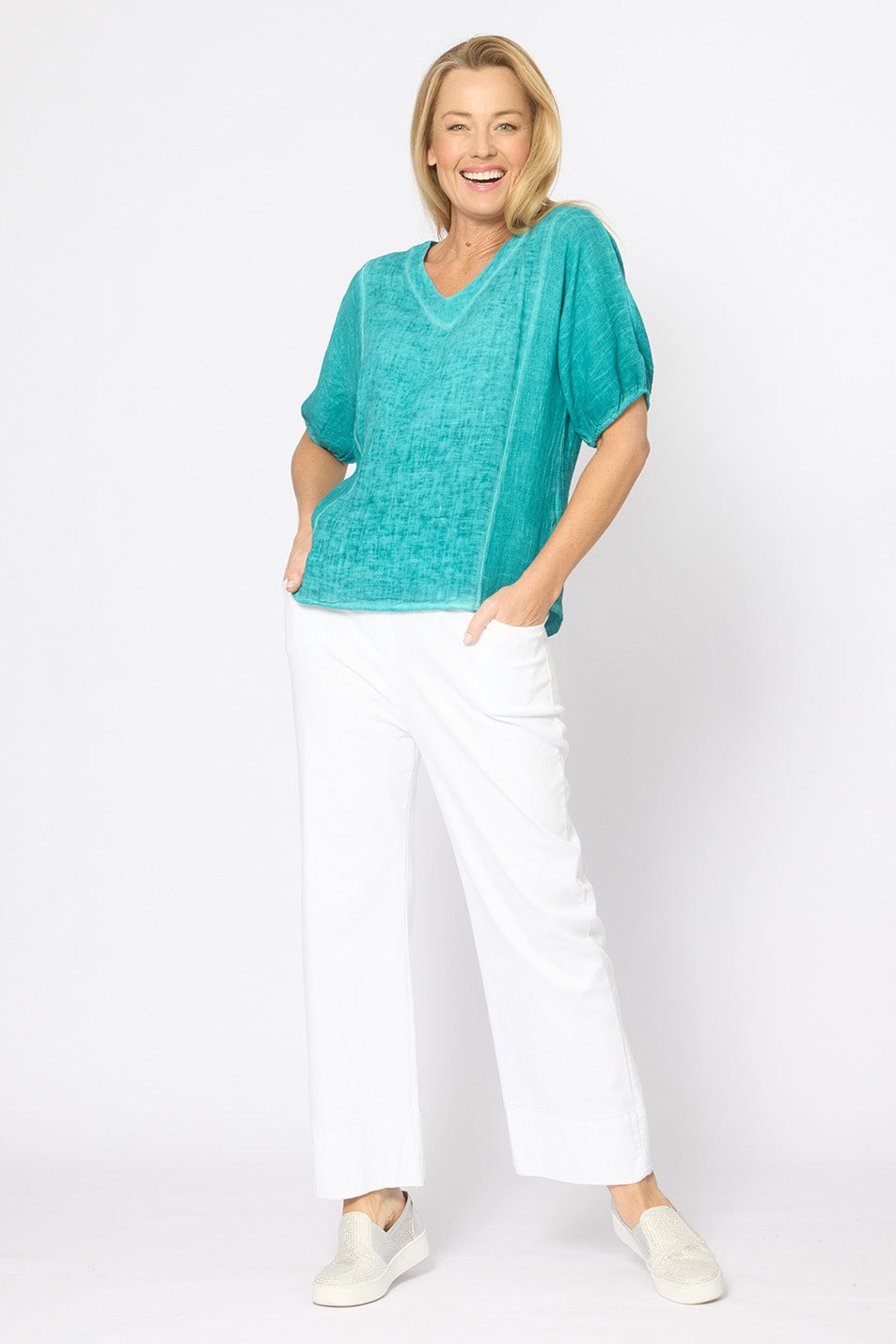 La Strada Linen Top LST26-130S