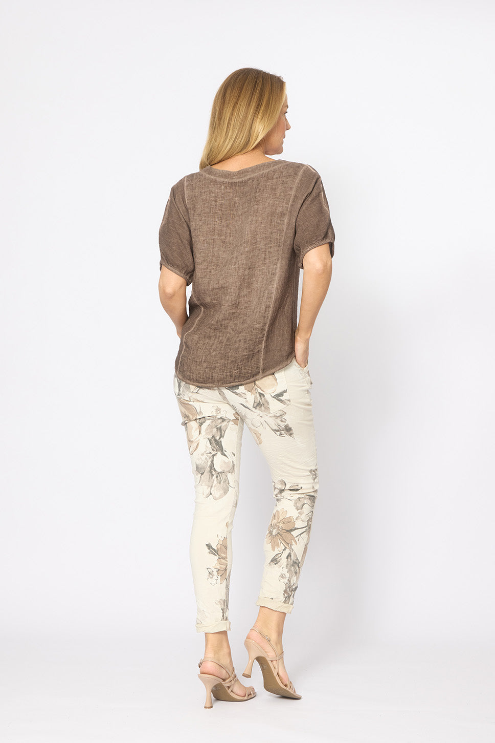 La Strada Linen Top LST26-130S