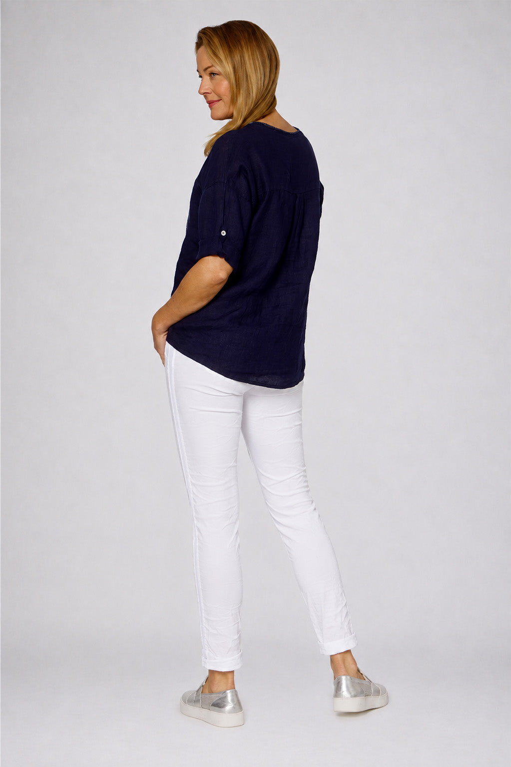La Strada Linen Top LST26-303