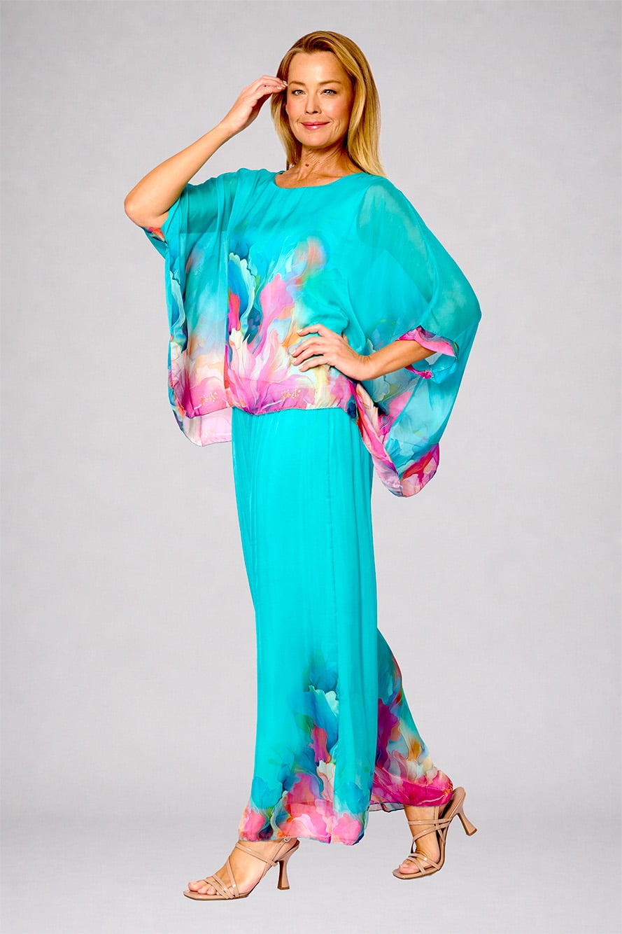 La Strada Silk Pants LSP26-491