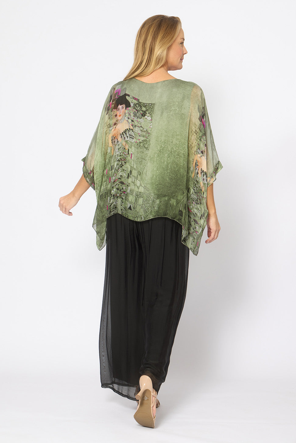 La Strada Silk Kaftan Top LST26-522