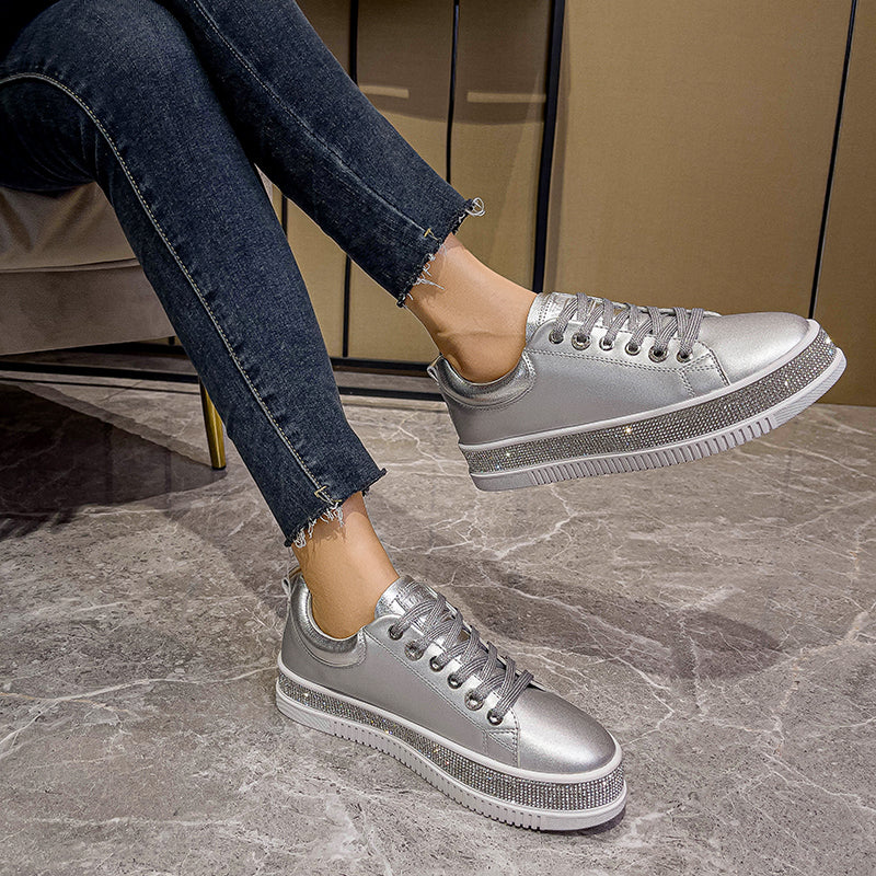 Lavish LVSNKLUX Luxury Crystal Sneakers