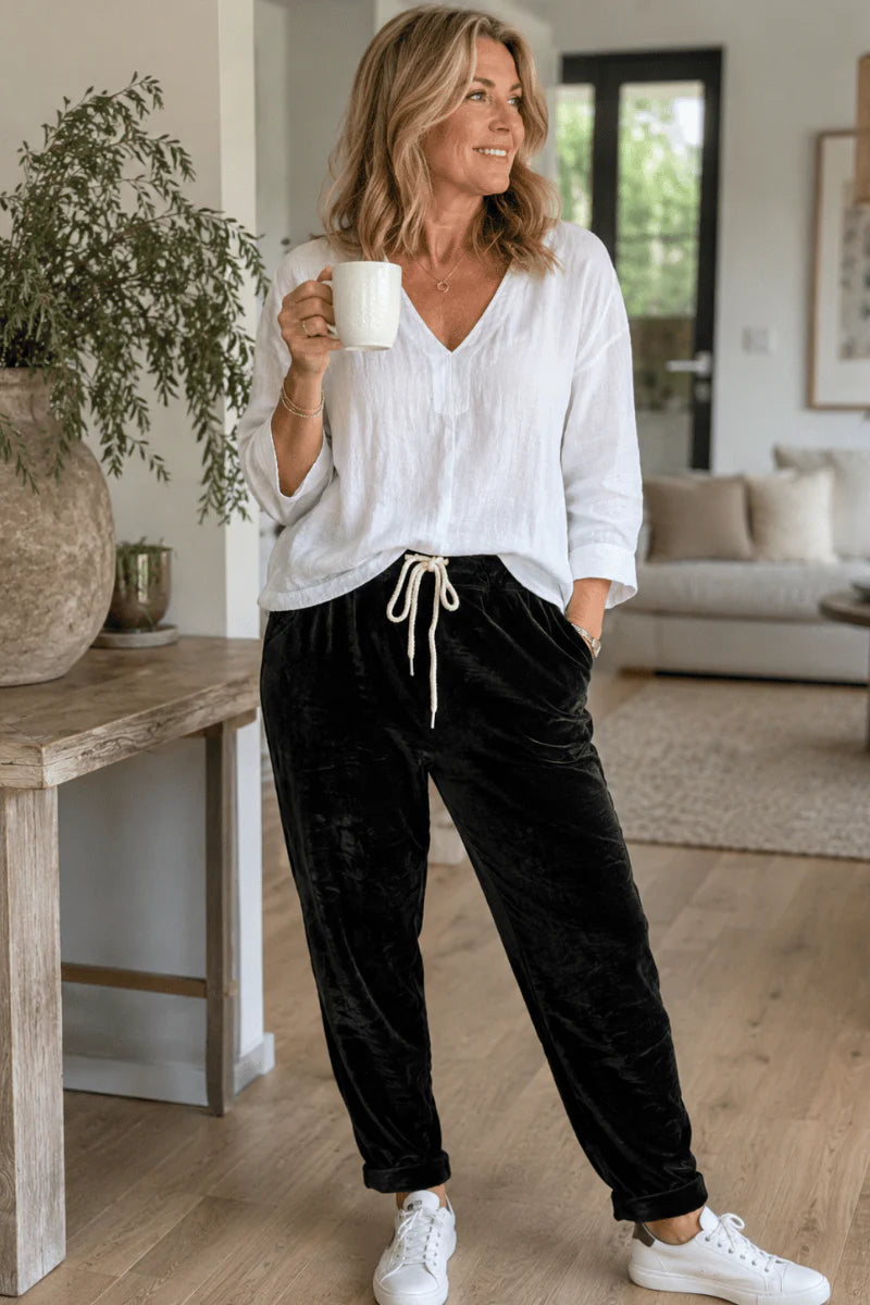 La Strada Velvet Pants LSP26-46