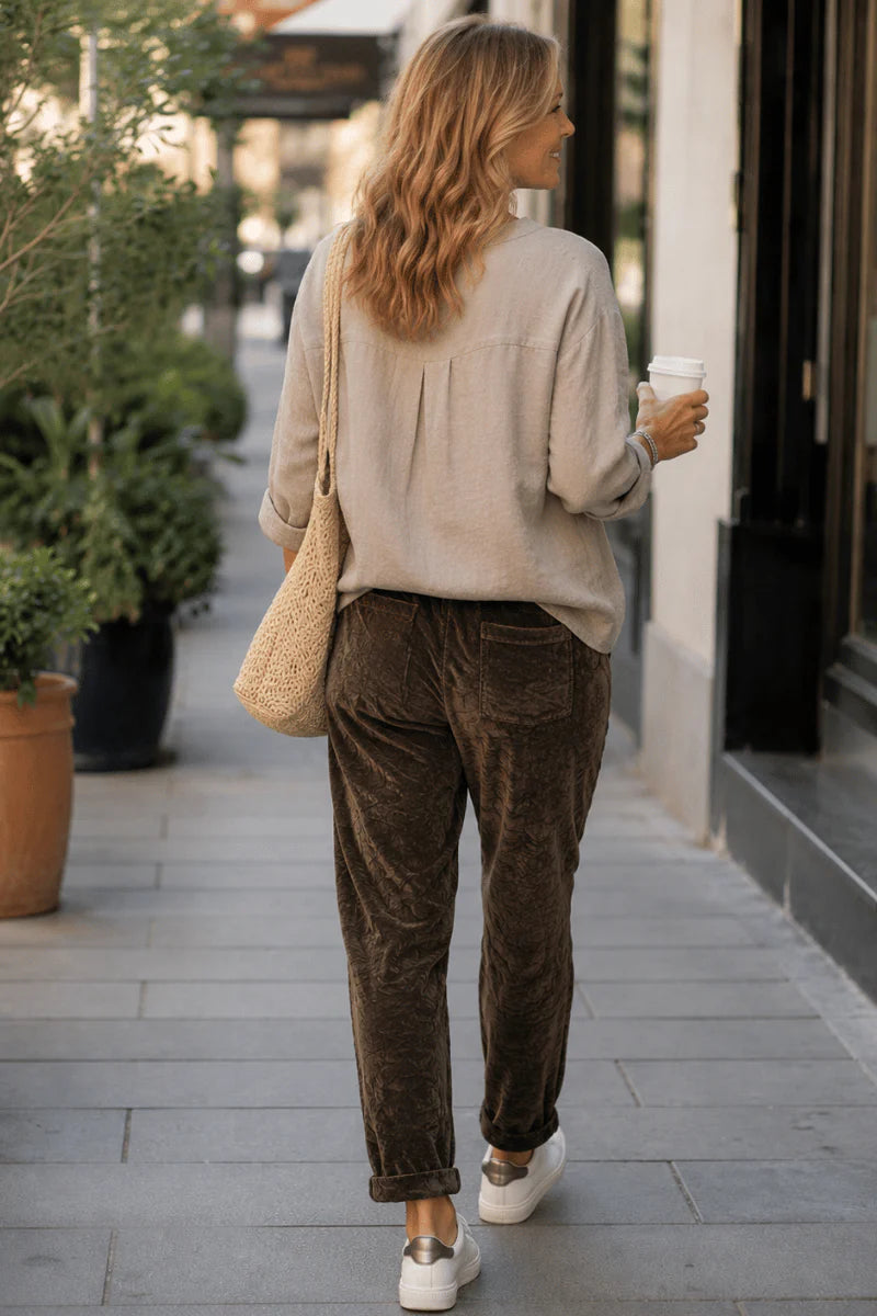 La Strada Velvet Pants LSP26-46