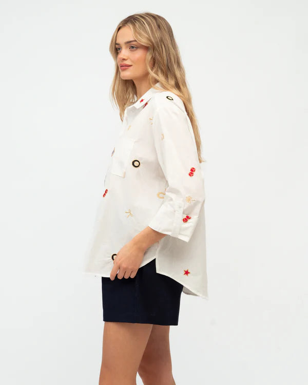 Label Of Love Embroidered Blouse LOL71061-1
