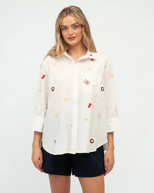 Label Of Love Embroidered Blouse LOL71061-1