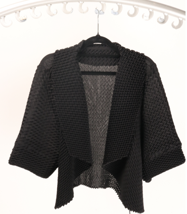 Wednesday Lulu Textured Jacket L-001