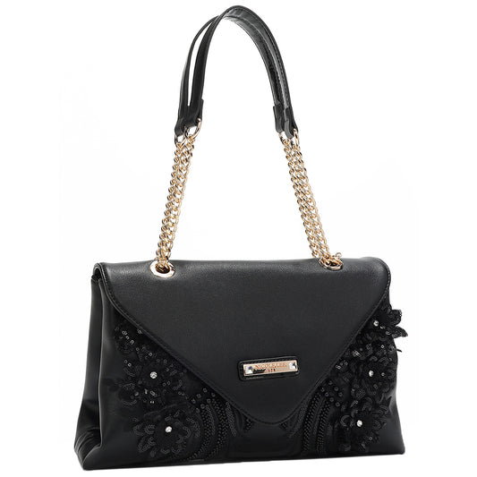 Nicole Lee Sequin Satchel - P16910