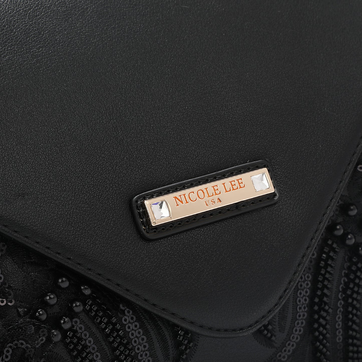 Nicole Lee Sequin Satchel - P16910