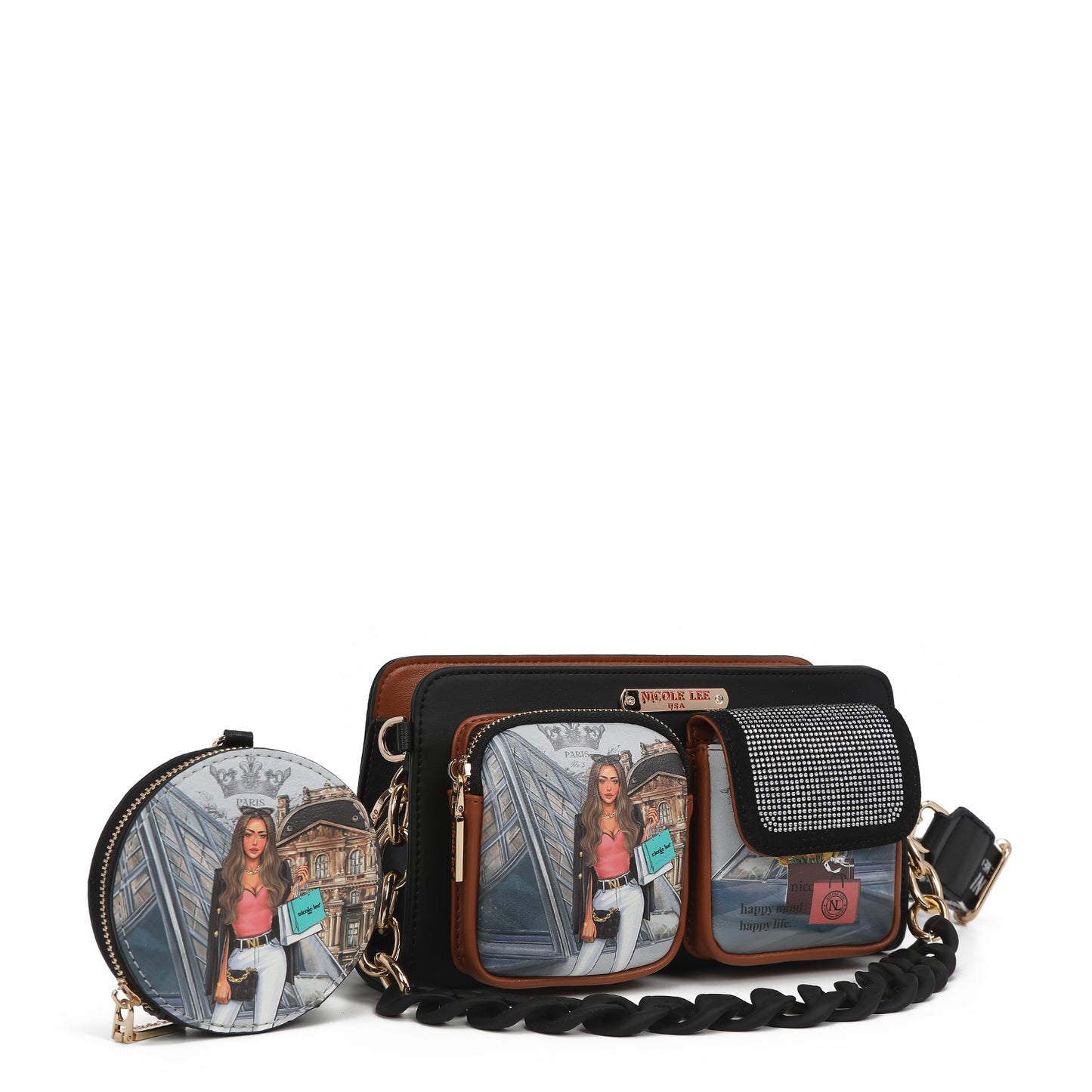 Nicole Lee Shoulder Bag 2 pieces - PRT16627