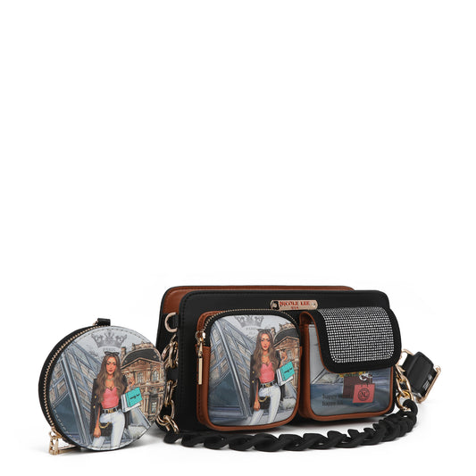 Nicole Lee Shoulder Bag 2 pieces - PRT16627