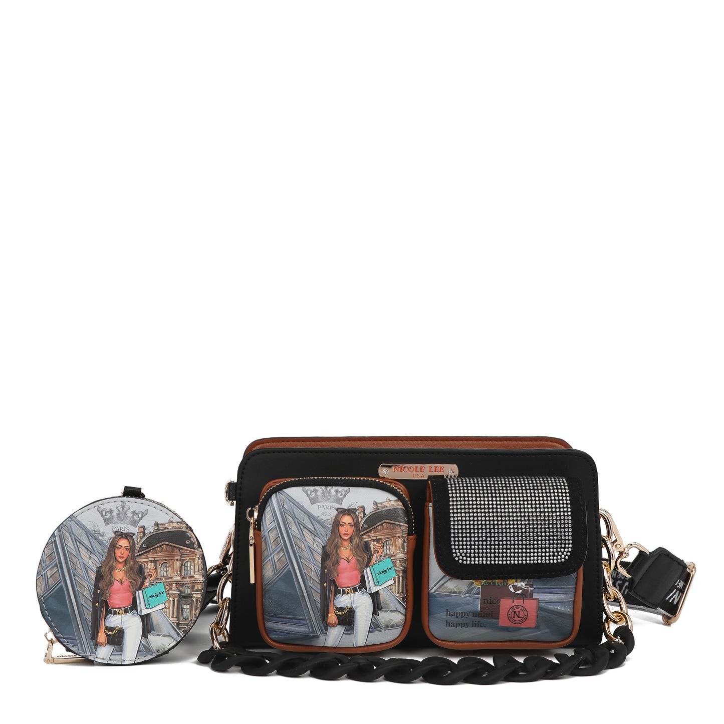 Nicole Lee Shoulder Bag 2 pieces - PRT16627