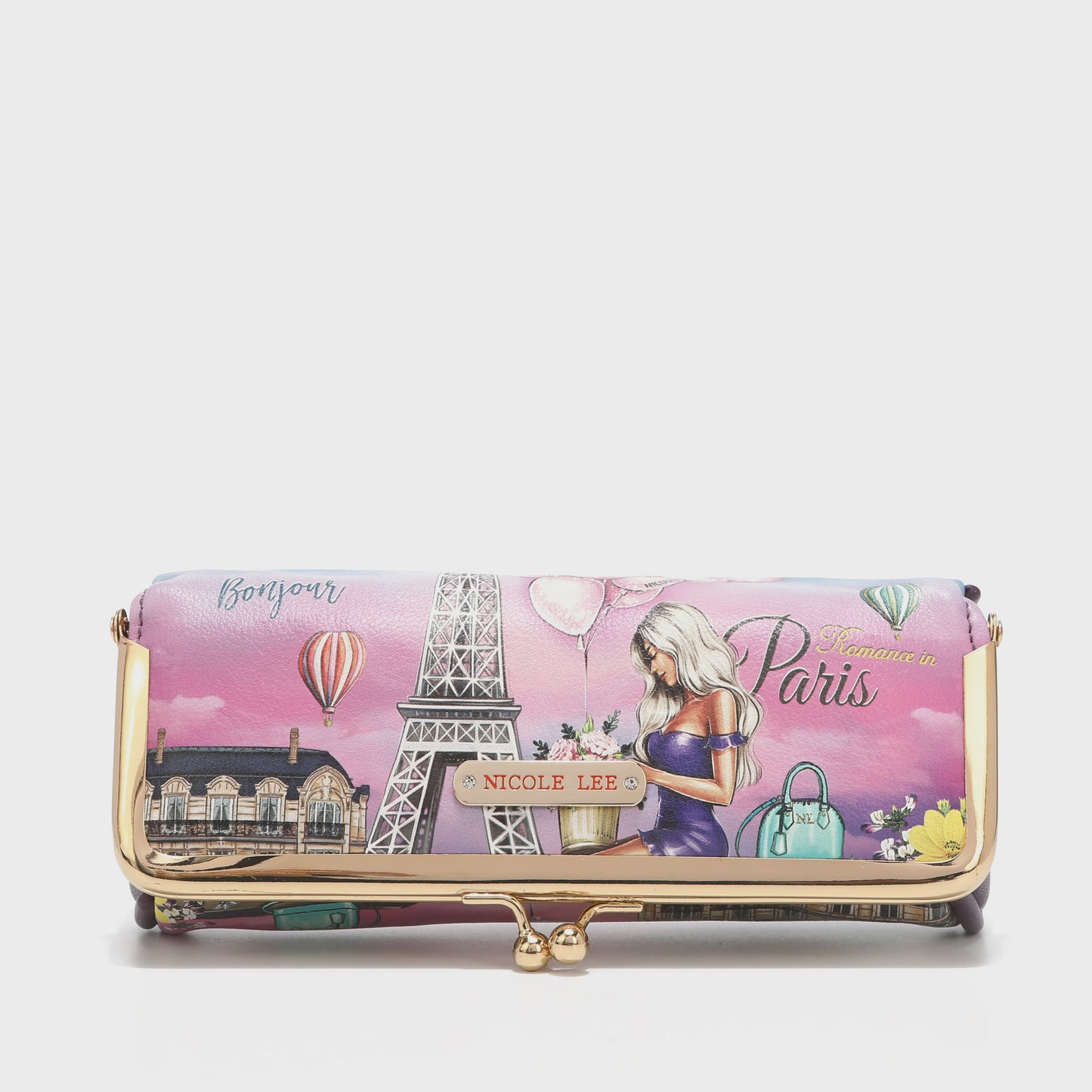 Nicole Lee kiss lock makeup case 7304