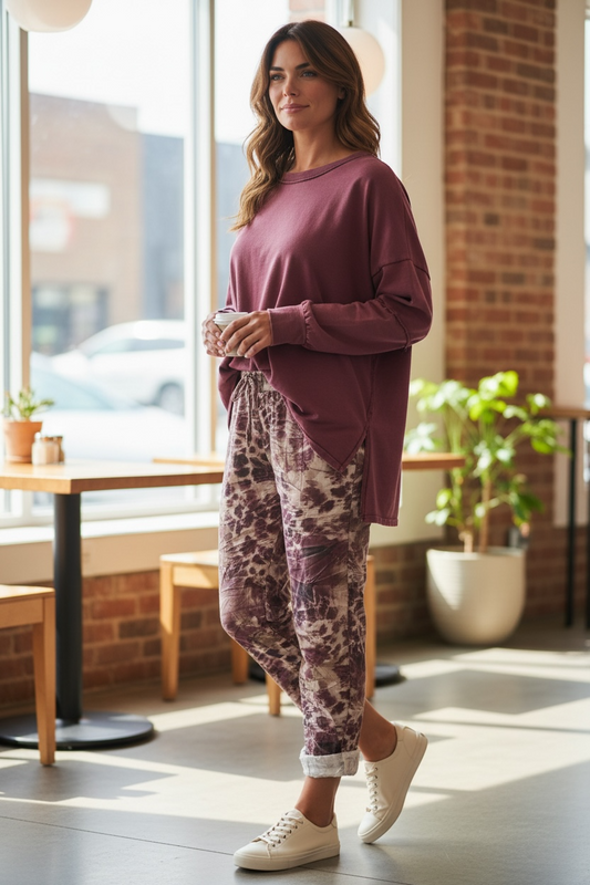 Amici Toto Print Pants AMP50364