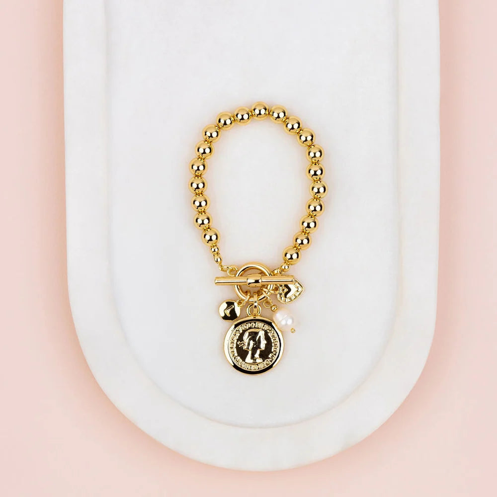 LillyCo  Coin Bracelet SC125B