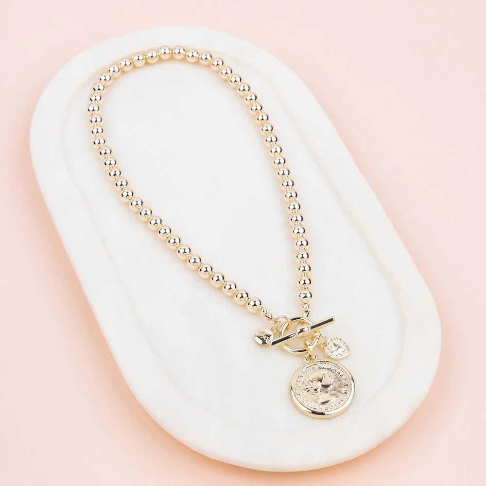 LillyCo Coin Necklace SC129N