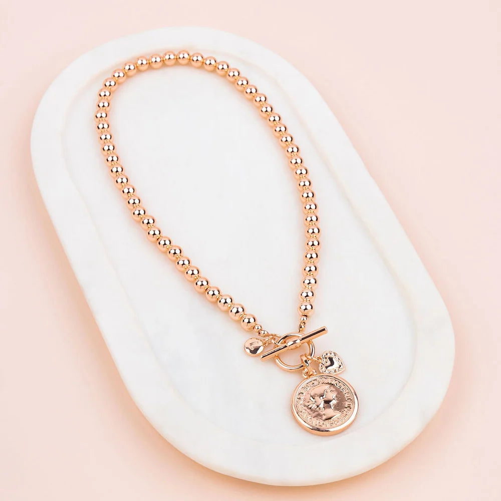 LillyCo Coin Necklace SC129N
