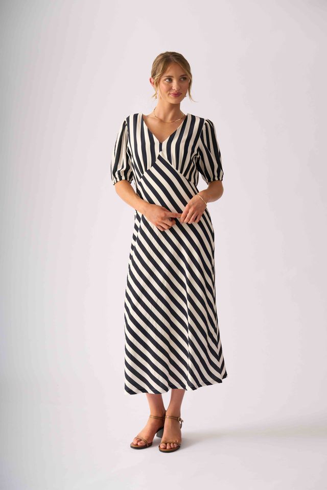 Foil Stripe Delight Dress FO8802