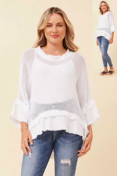 Bottega Moda Mesh Top T522434