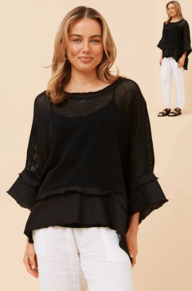 Bottega Moda Mesh Top T522434