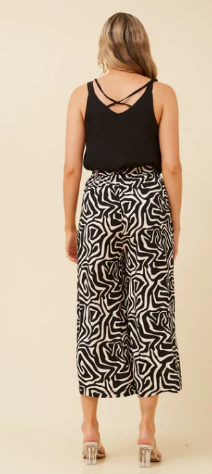 Caroline Morgan 7/8 Printed Pant P519998