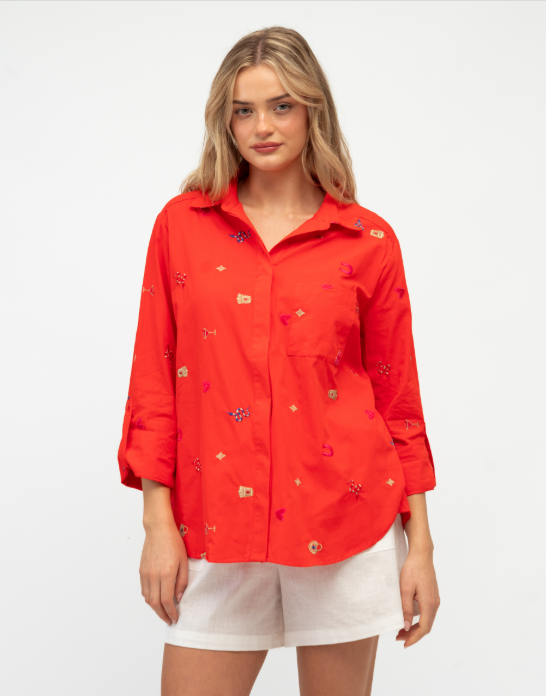 Label Of Love Embroidered Blouse LOL71061-1