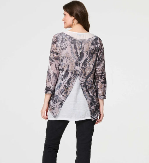 Caroline Morgan Layer Top T519004