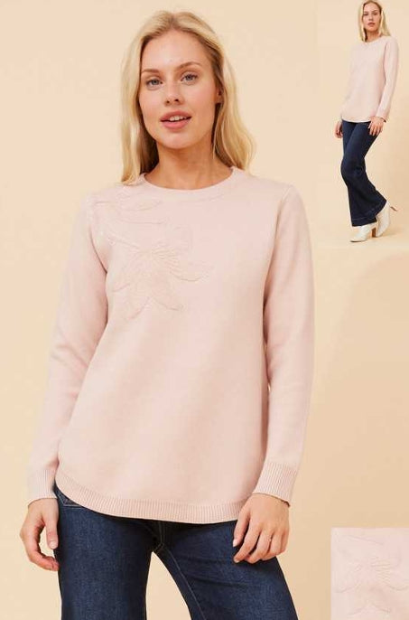 Caroline Morgan Floral Knit KP178179