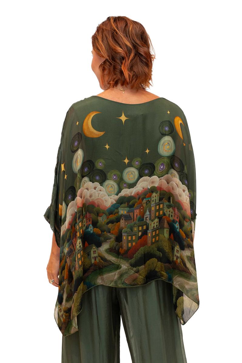 Italian Closet Starry Night Tunic w Cami - 1688