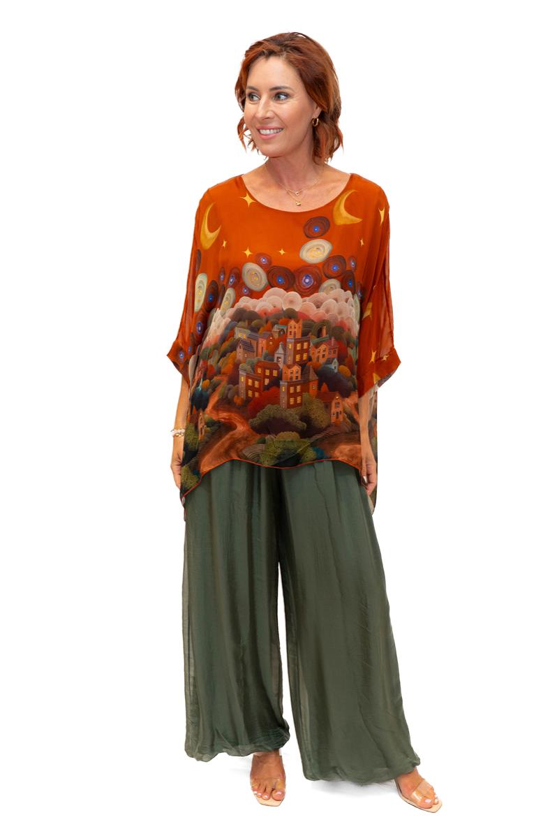 Italian Closet Starry Night Tunic w Cami - 1688