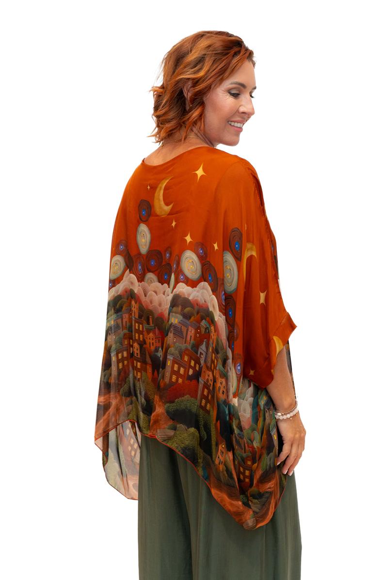 Italian Closet Starry Night Tunic w Cami - 1688