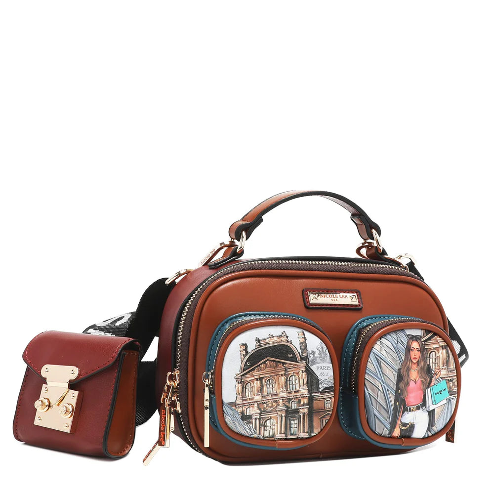 Nicole Lee Crossbody bag in 2 pieces - TDP16820