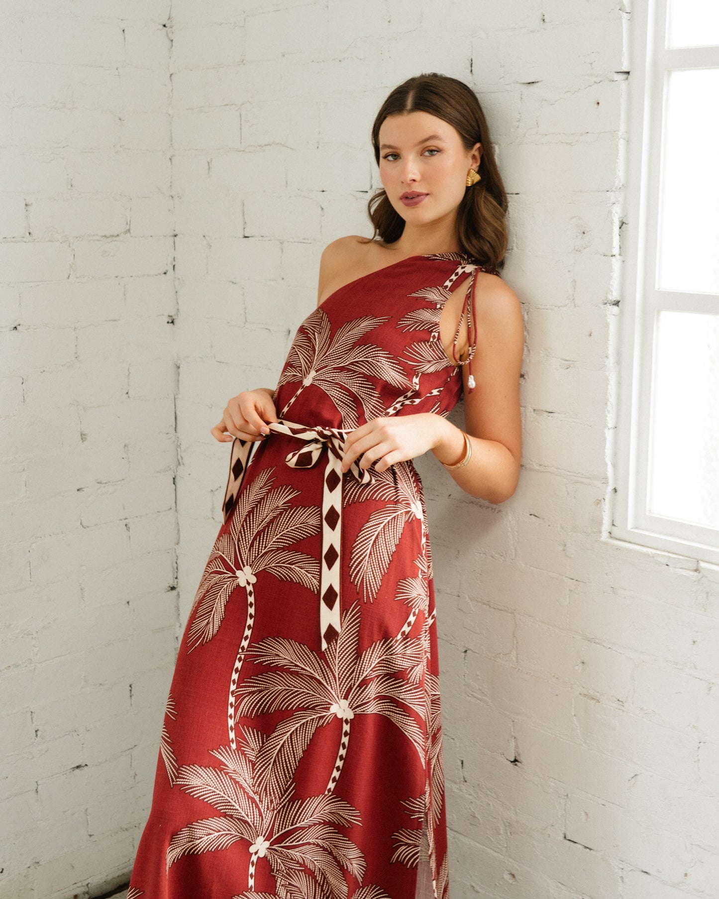 White Closet Buena Vista Maxi Dress TFE11514