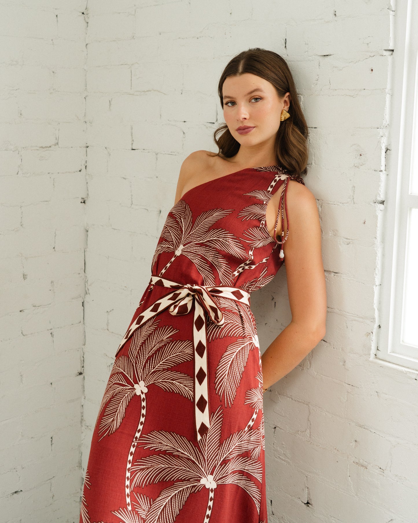 White Closet Buena Vista Maxi Dress TFE11514