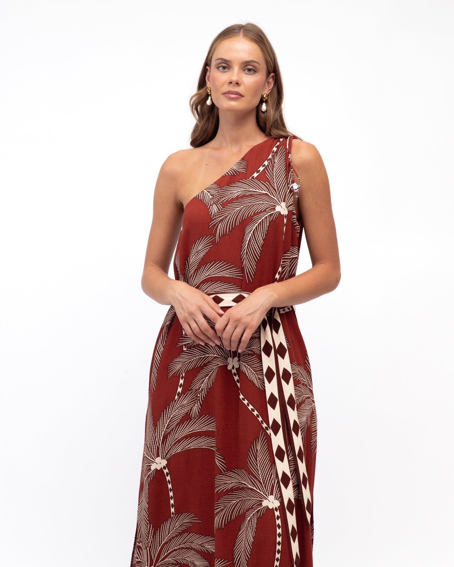 White Closet Buena Vista Maxi Dress TFE11514