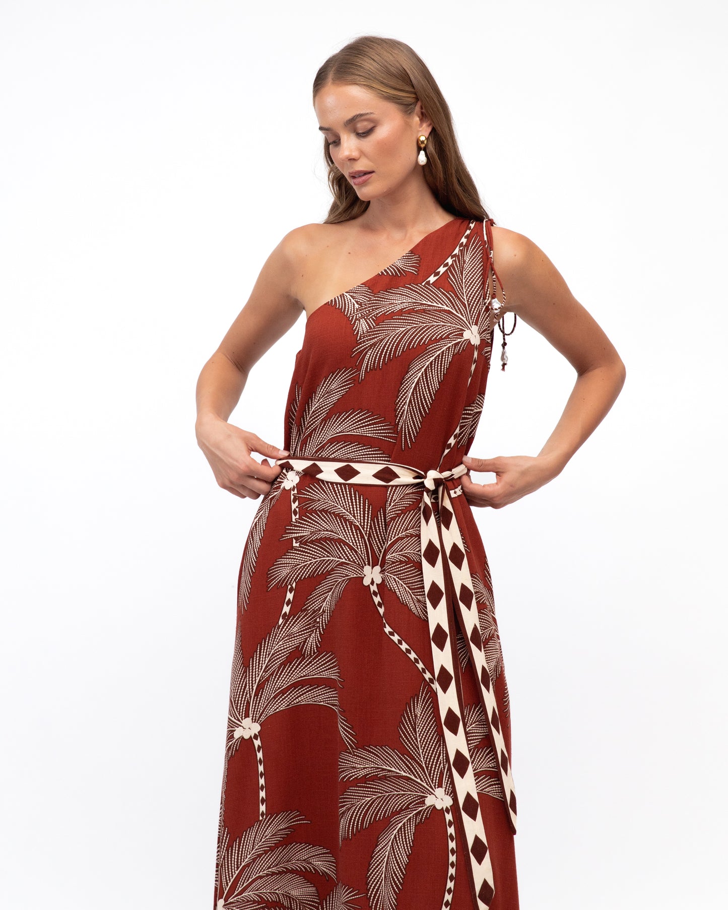 White Closet Buena Vista Maxi Dress TFE11514