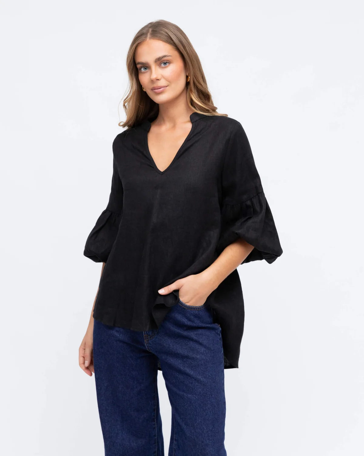 White Closet Castaway Top TFL7924-T