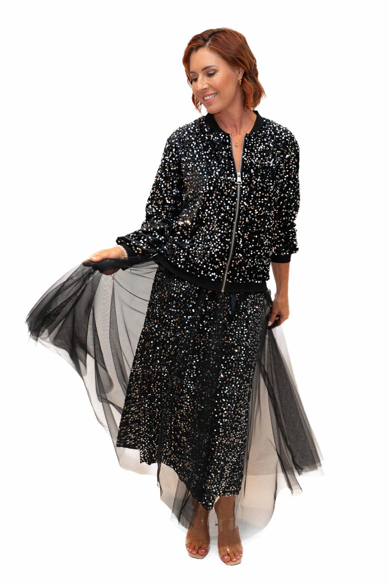 Italian Closet Trinny  Sequin Jacket